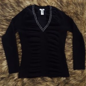 PRICE DROP ⬇️Cache studded stretch top